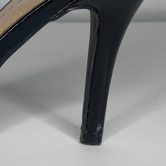 LC Lauren Conrad Women's Black Patent Leather Heels Occasion Event Date 8.5 - Picture 9 of 10